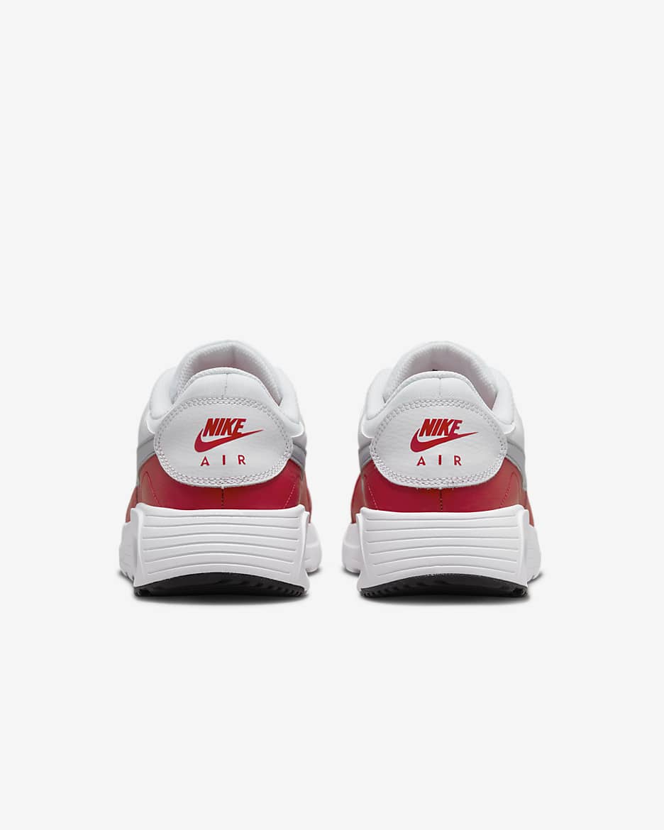 Nike Air Max SC Men's Shoes - White/University Red/Black/Wolf Grey