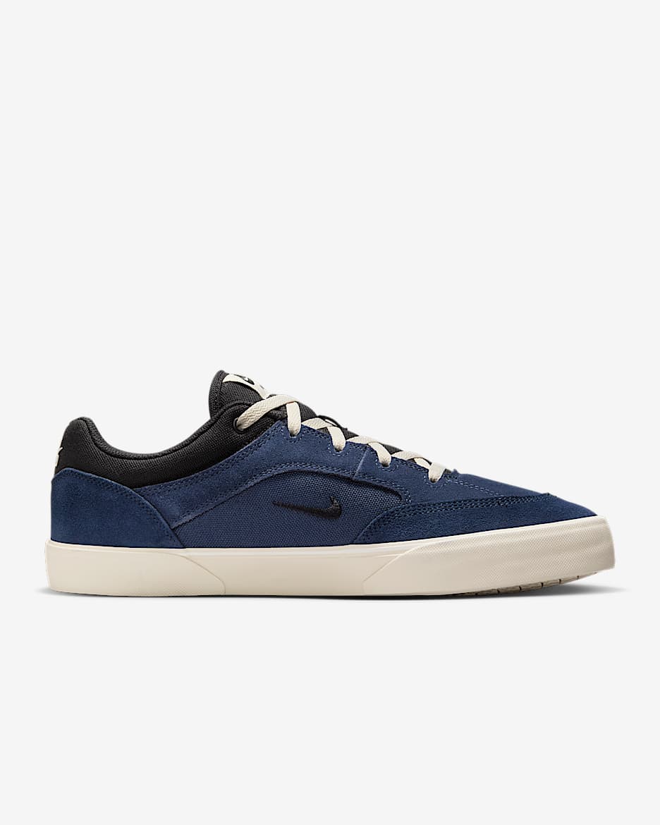 Nike SB Malor Men's Shoes - Midnight Navy/Black/Light Orewood Brown/Black