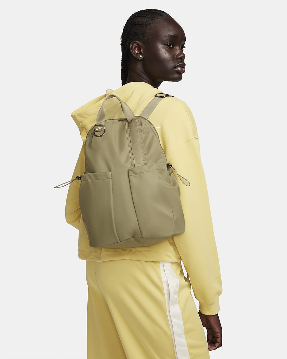 Nike Sportswear Futura Luxe 女款迷你背包 (10 公升) - Neutral Olive/Neutral Olive/Sail