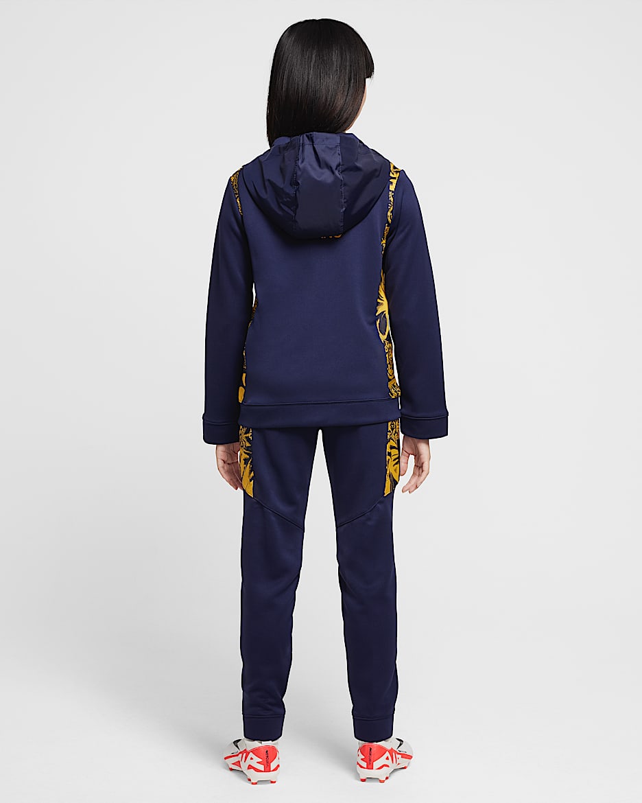 Inter Milan Third Older Kids' Nike Football Woven Tracksuit - Blackened Blue/University Gold/University Gold