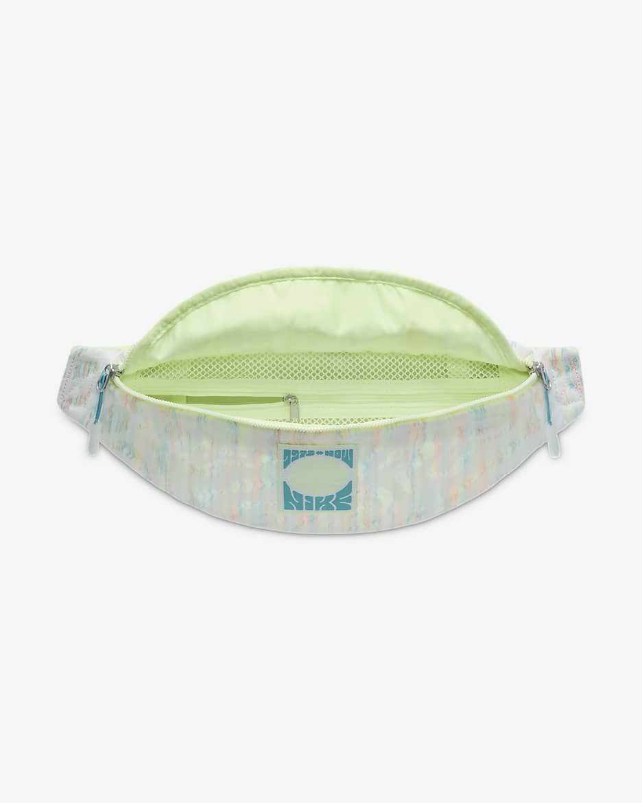 Nike Heritage Fanny Pack (3L) - White/Barely Volt/Dusty Cactus