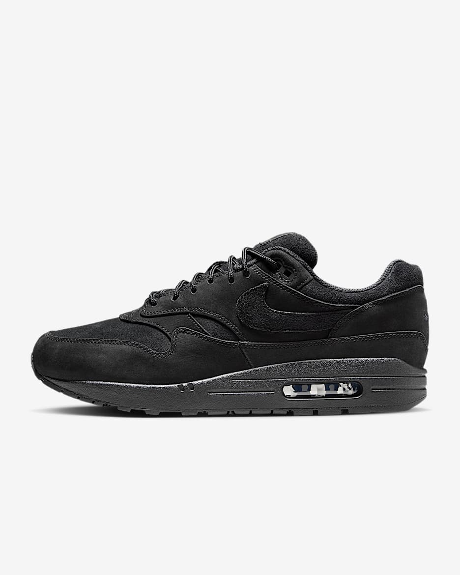 Sapatilhas Nike Air Max 1 Premium para homem - Preto/Preto/Anthracite/Preto