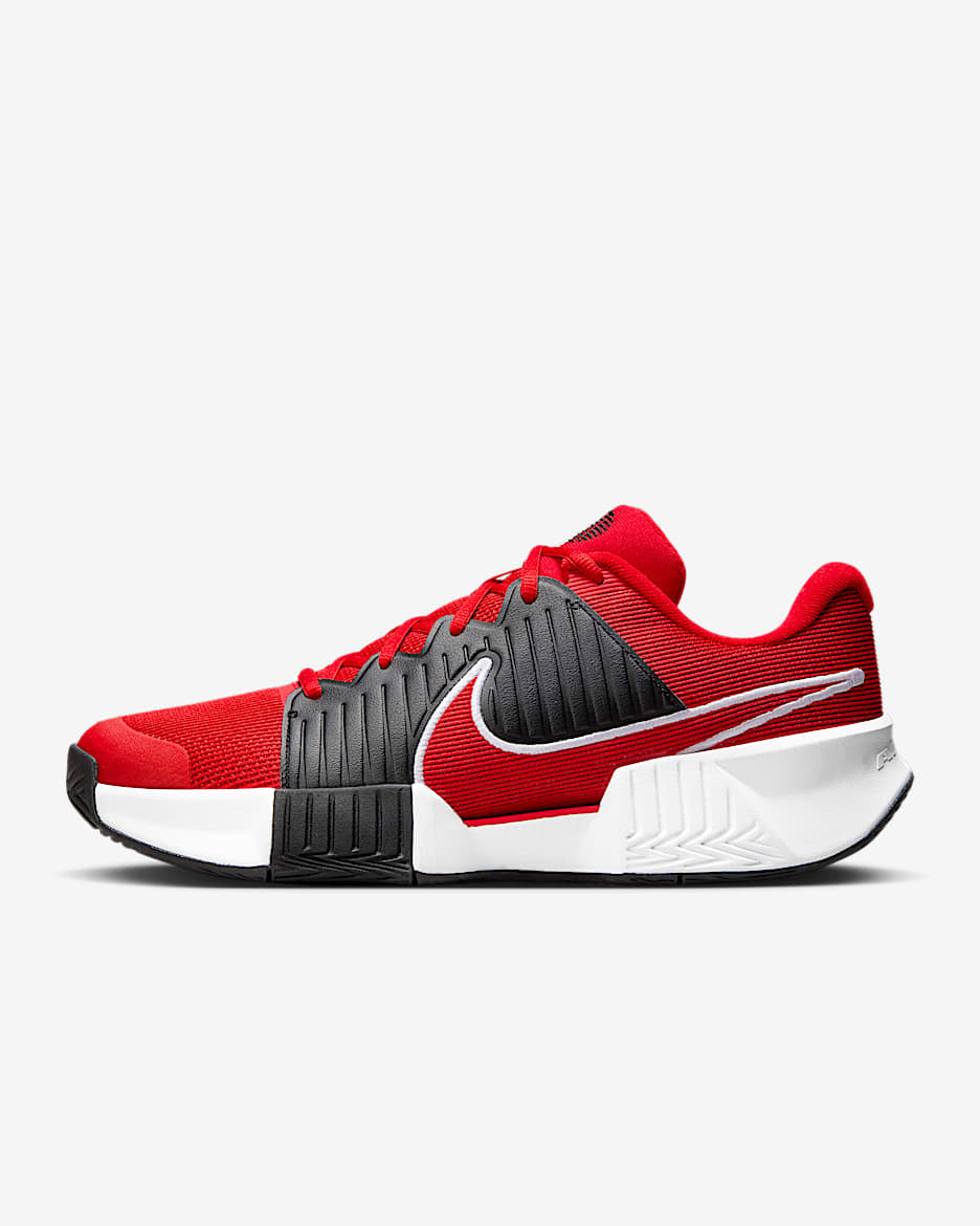 Tenis de tenis para cancha dura para hombre Nike GP Challenge Pro - Rojo universitario/Negro/Blanco