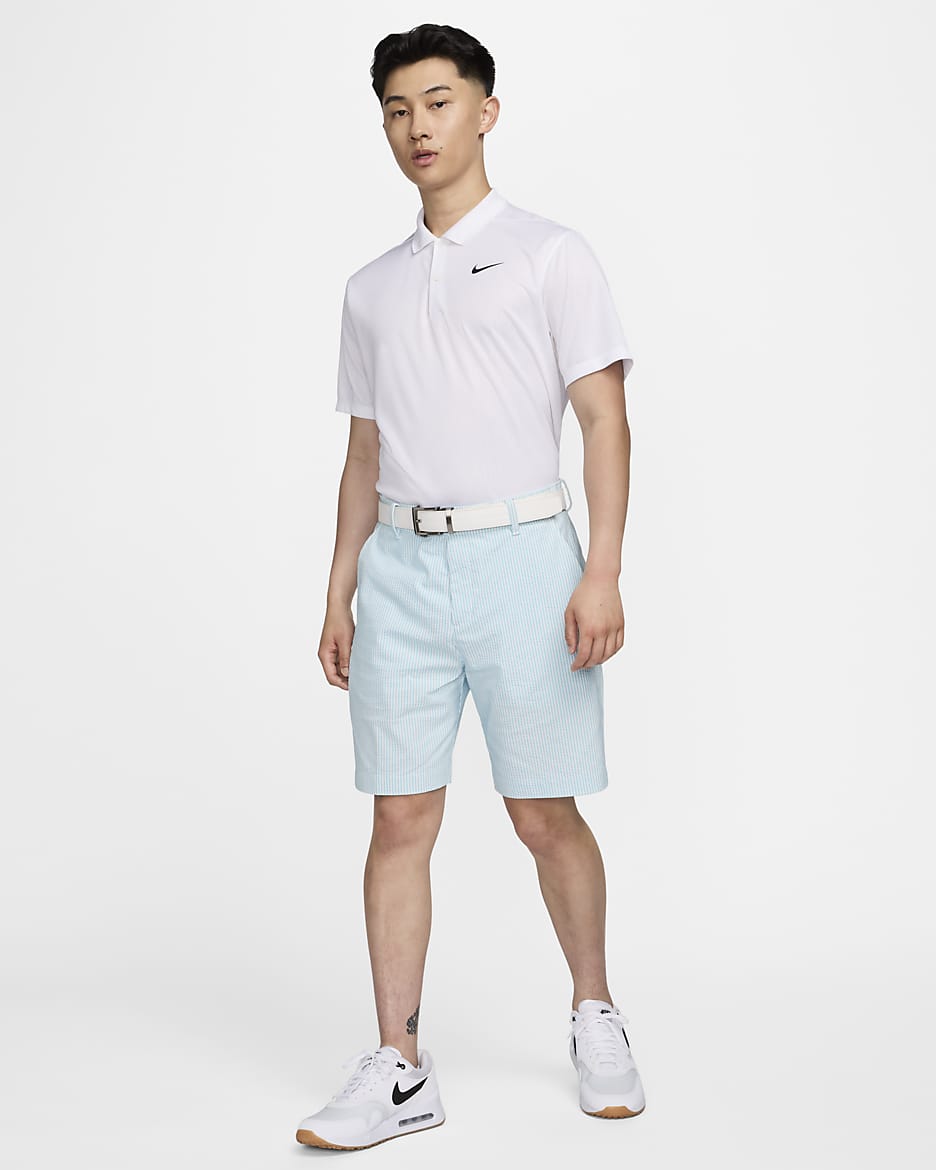 Nike Tour Men's 20cm (approx.) Chino Golf Shorts - Glacier Blue/Pure/White