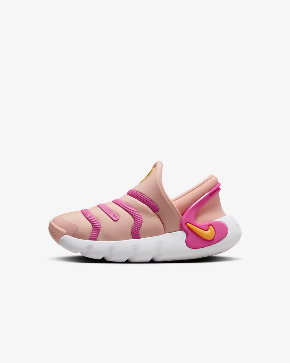 Nike Dynamo 2 EasyOn Little Kids' Shoes - Arctic Orange/Pinksicle/White/University Gold