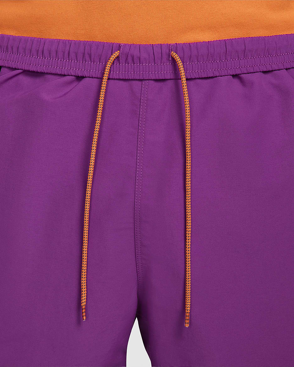 Nike ACG 'Reservoir Goat' Men's Shorts - Bold Berry/Safety Orange/Dark Raisin/Summit White