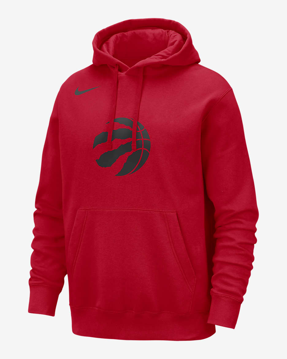 Sweat à capuche Nike NBA Toronto Raptors Club pour homme - University Red