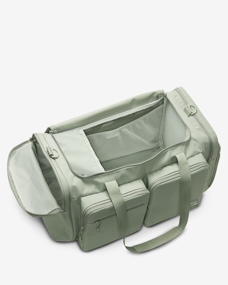 กระเป๋า Duffel Nike Utility Power 2.0 (ไซส์ M, 51 ล.) - Jade Horizon/Jade Horizon/Oil Green