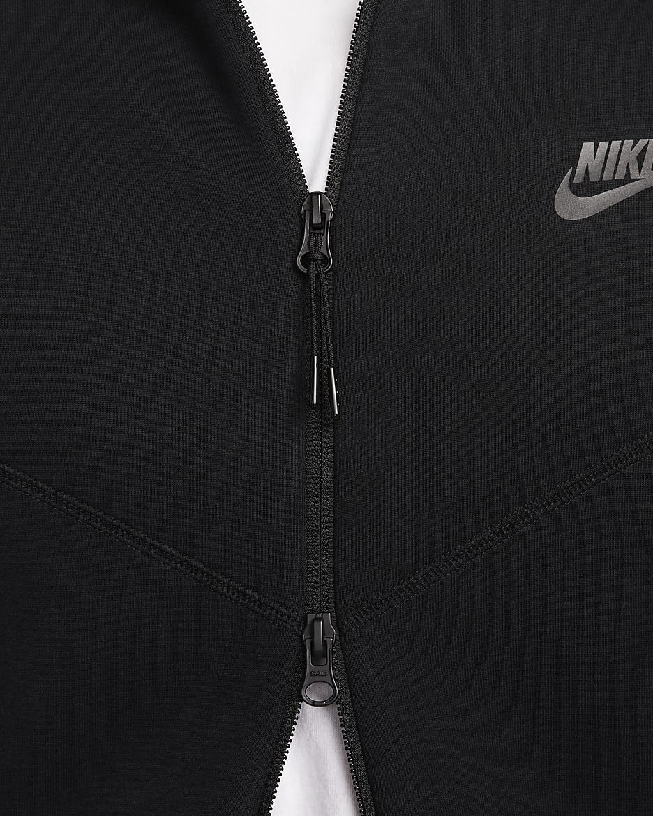 Nike Sportswear Tech Fleece Windrunner Men's Full-Zip Hoodie - Black/Black