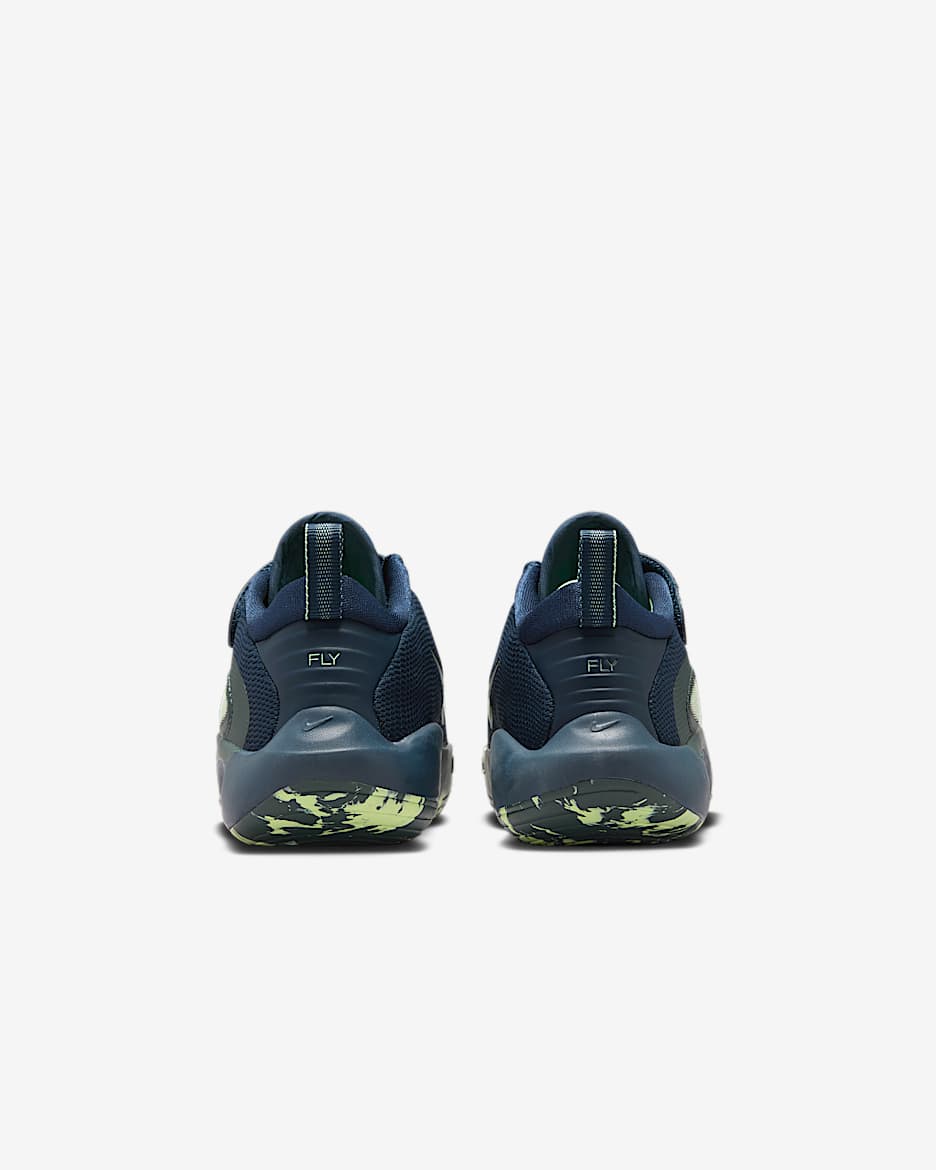 Nike IsoFly Little Kids' Shoes - Armory Navy/Vintage Green/Barely Volt