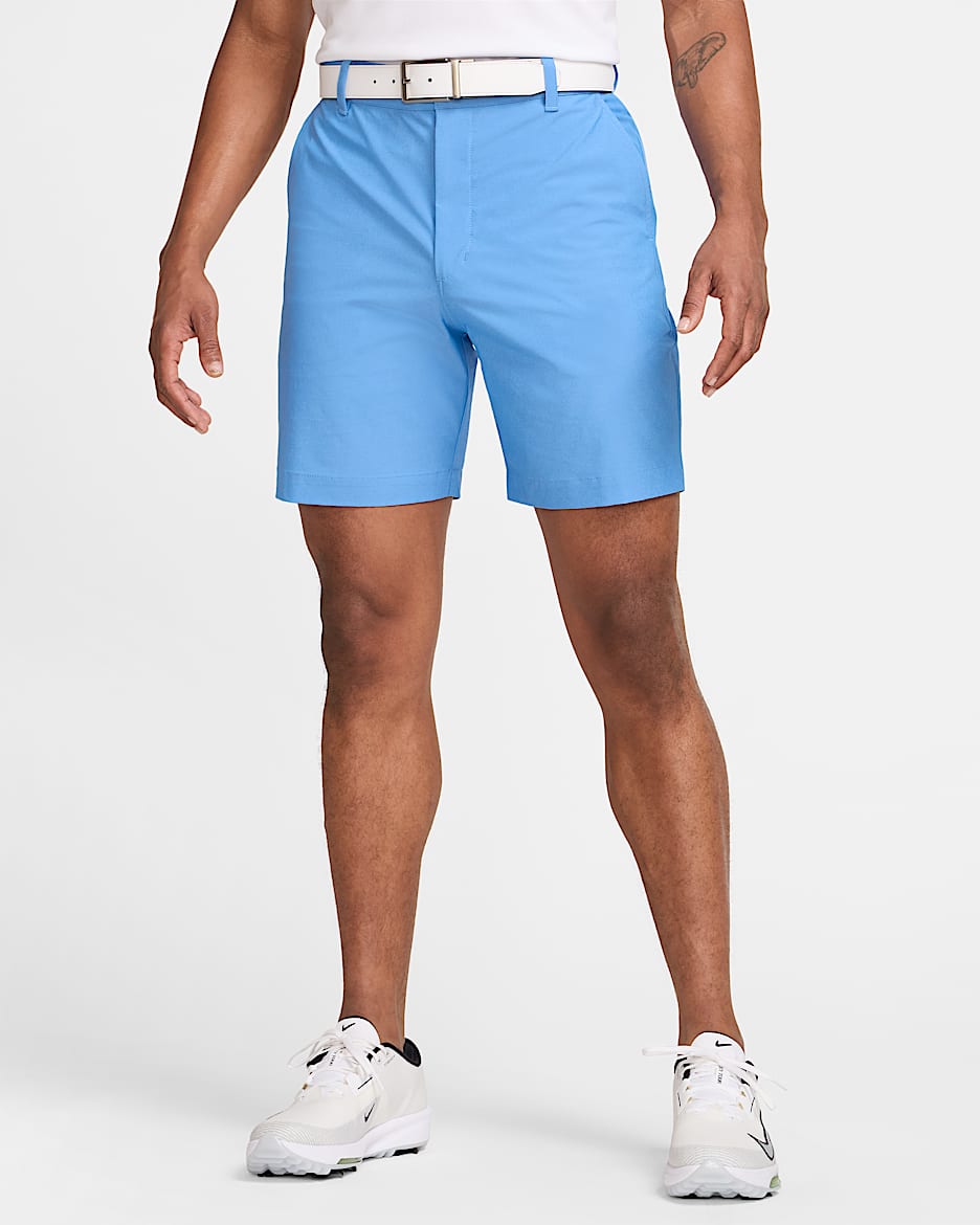 Shorts de golf Dri-FIT de 18 cm para hombre Nike Victory  - Azul extremo/Azul psíquico/Azul extremo