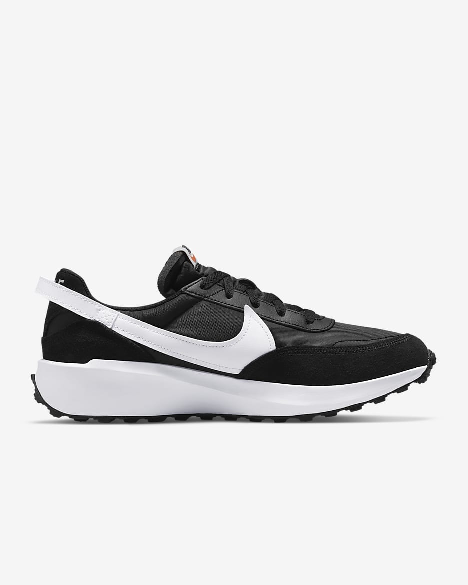 Chaussures Nike Waffle Debut pour Homme - Noir/Orange/Clear/Blanc