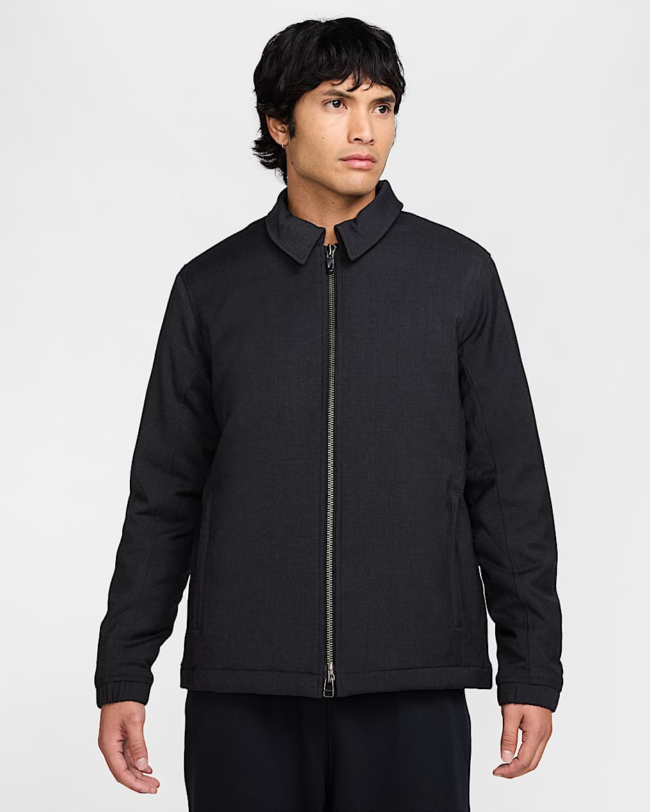 Chamarra con aislamiento Nike Wool Classics - Negro
