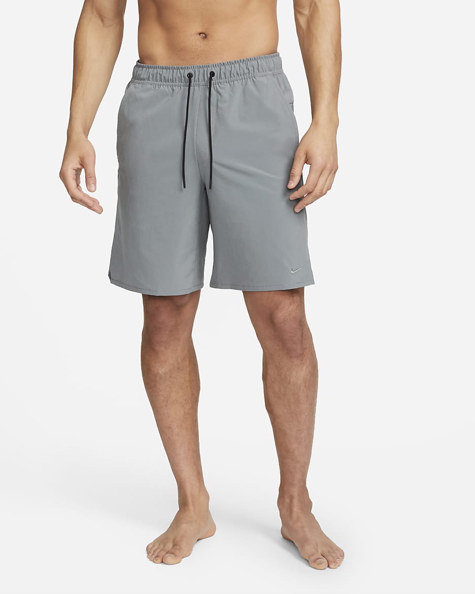 Nike Unlimited Men's Dri-FIT 23cm (approx.) Unlined Versatile Shorts - Smoke Grey/Black/Smoke Grey