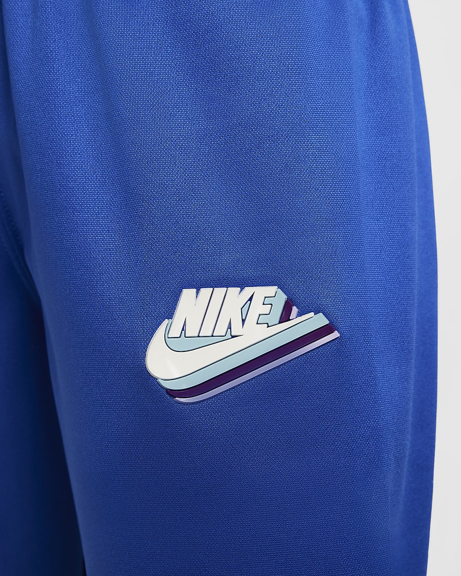 Conjunto de tricot para niños talla pequeña Nike Sportswear Dri-FIT Reimagine - Royal juego