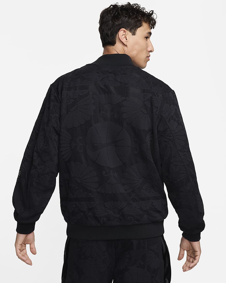 Veste de basket Nike Dri-FIT pour homme - Noir/Noir