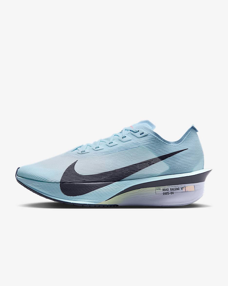 Tenis de carrera en pavimento para mujer Nike Vaporfly 4 - Azul glacial/Tinte azul/Tinte amatista/Parrilla