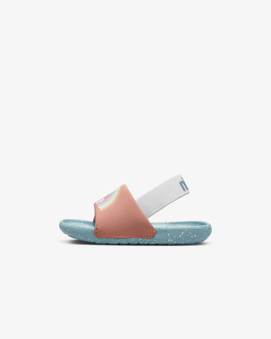 Nike Kawa SE Baby/Toddler Shoes - Light Madder Root/Aura/White/Worn Blue