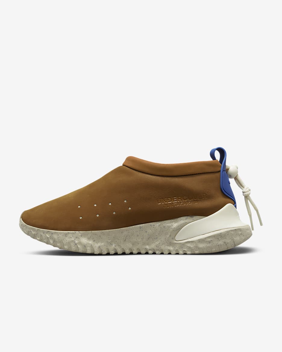 Nike Moc Flow x UNDERCOVER Men's Shoes - Ale Brown/Light Beige Chalk/Team Royal