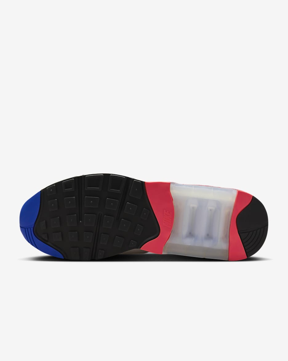 Nike Air 180 Men's Shoes - White/Solar Red/Black/Ultramarine