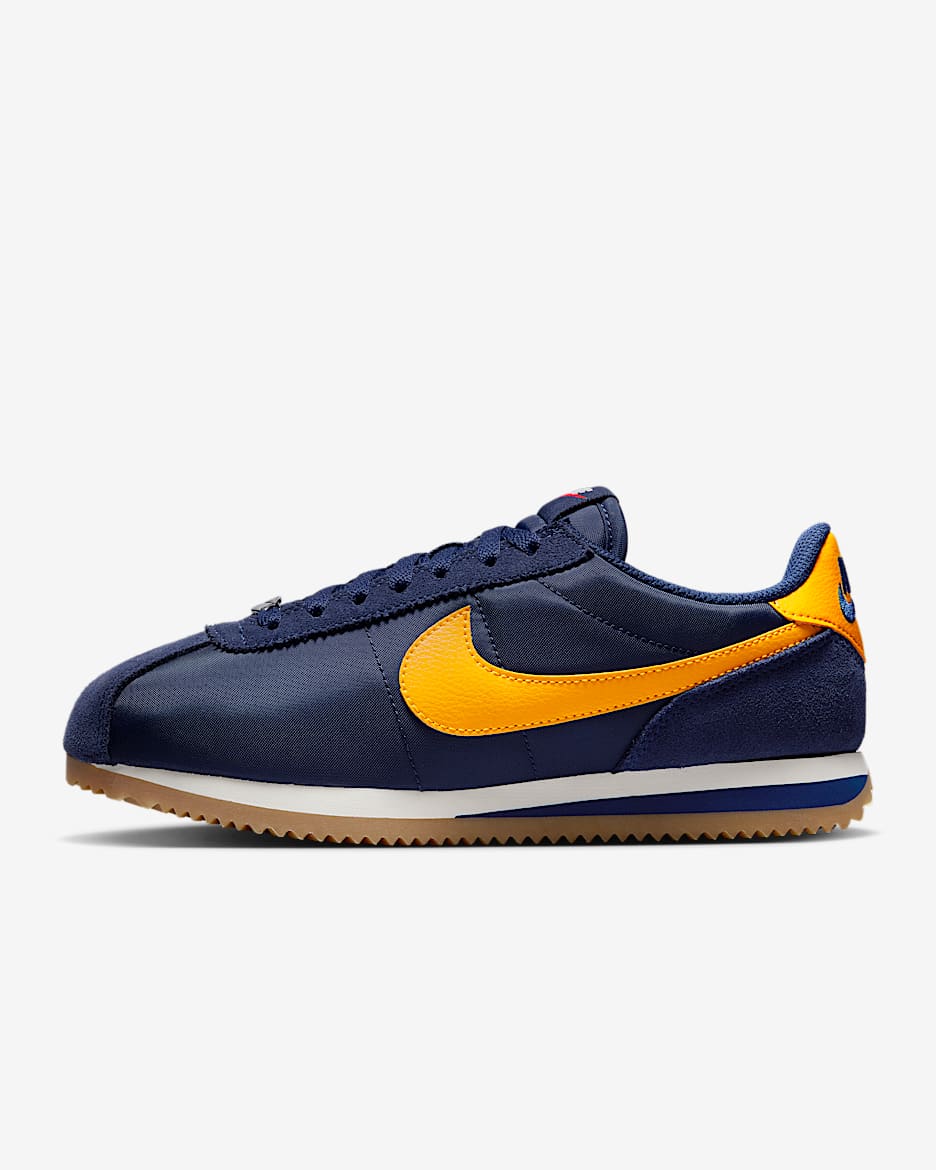 Nike Cortez Textile-sko - Midnight Navy/Blue Void/Sail/University Gold