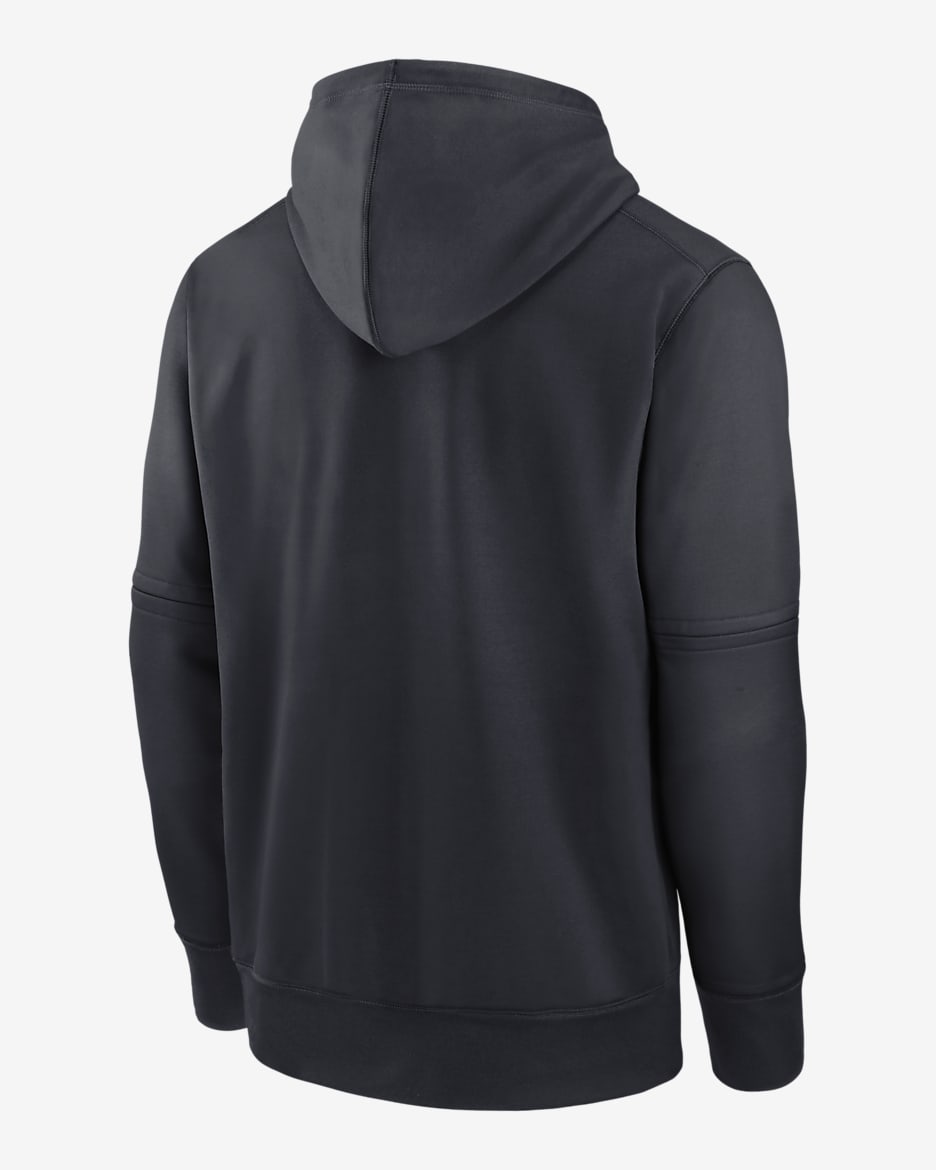Texas Rangers City Connect Practice Men's Nike Therma MLB Pullover