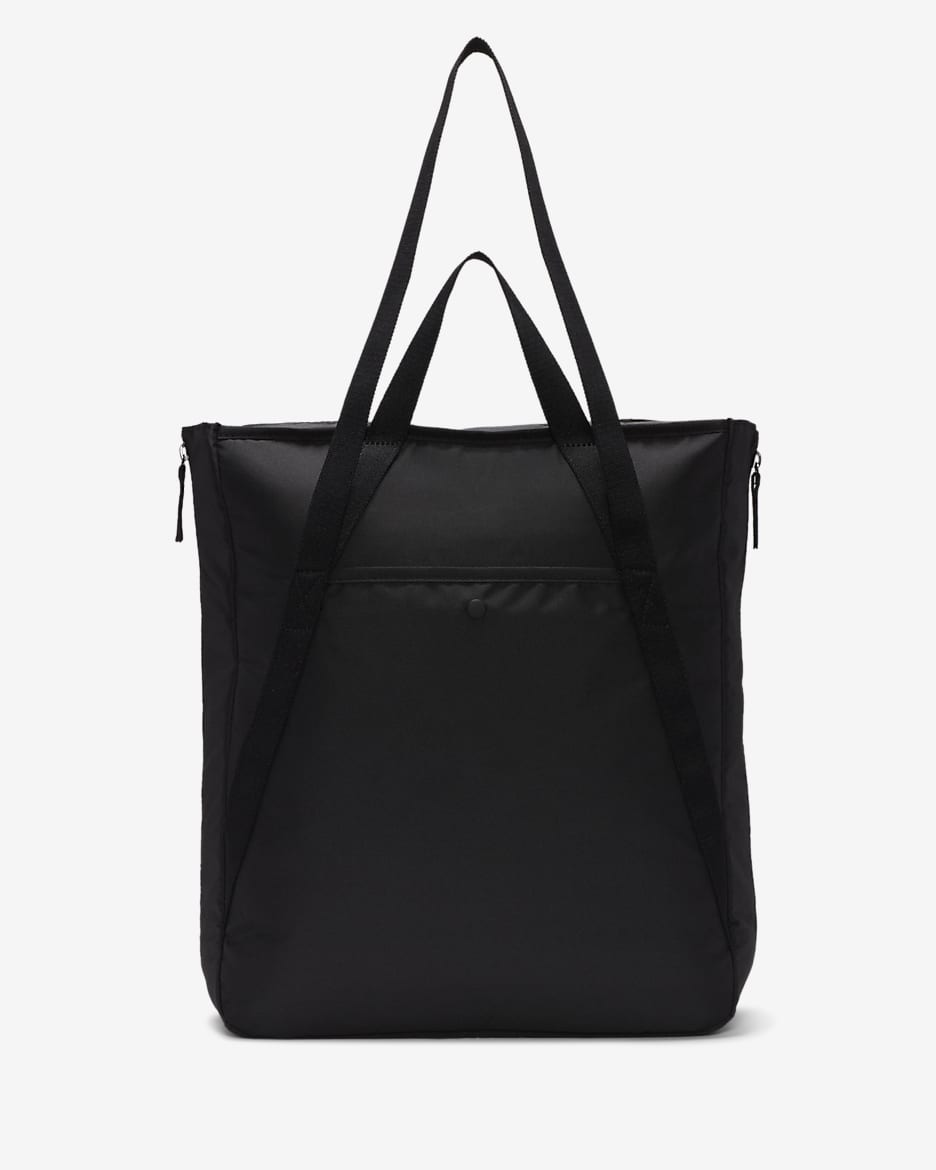 Saco de ginásio Nike (28 L) - Preto/Preto/Branco