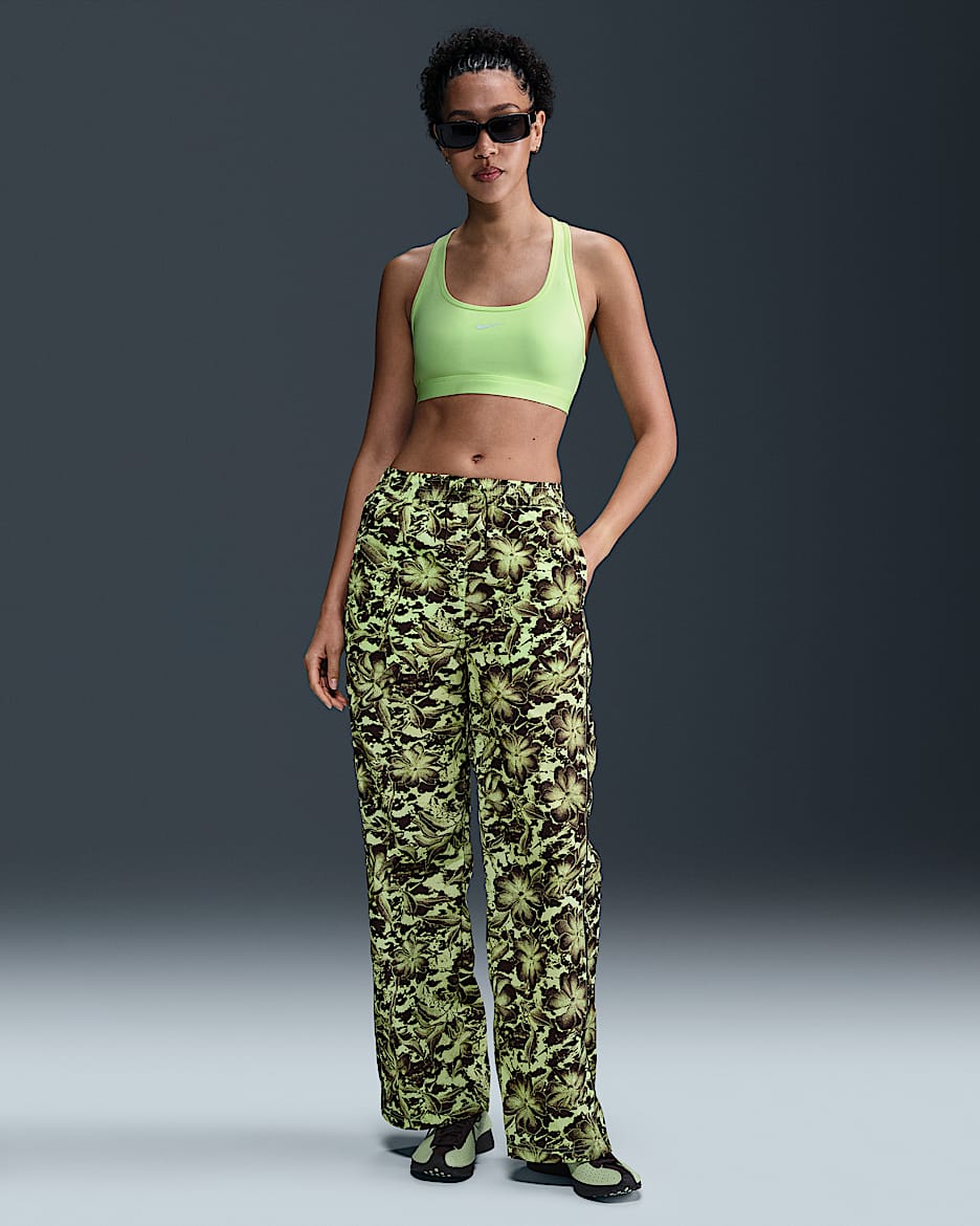 Nike Sportswear Windrunner Webhose mit Print und mittelhohem Bund mit UV-Schutz (Damen) - Barely Volt