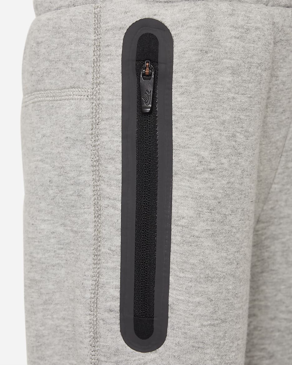 Nike Sportswear Tech Fleece Full-Zip Set Zweiteiliges Hoodie-Set für Kleinkinder - Dark Grey Heather