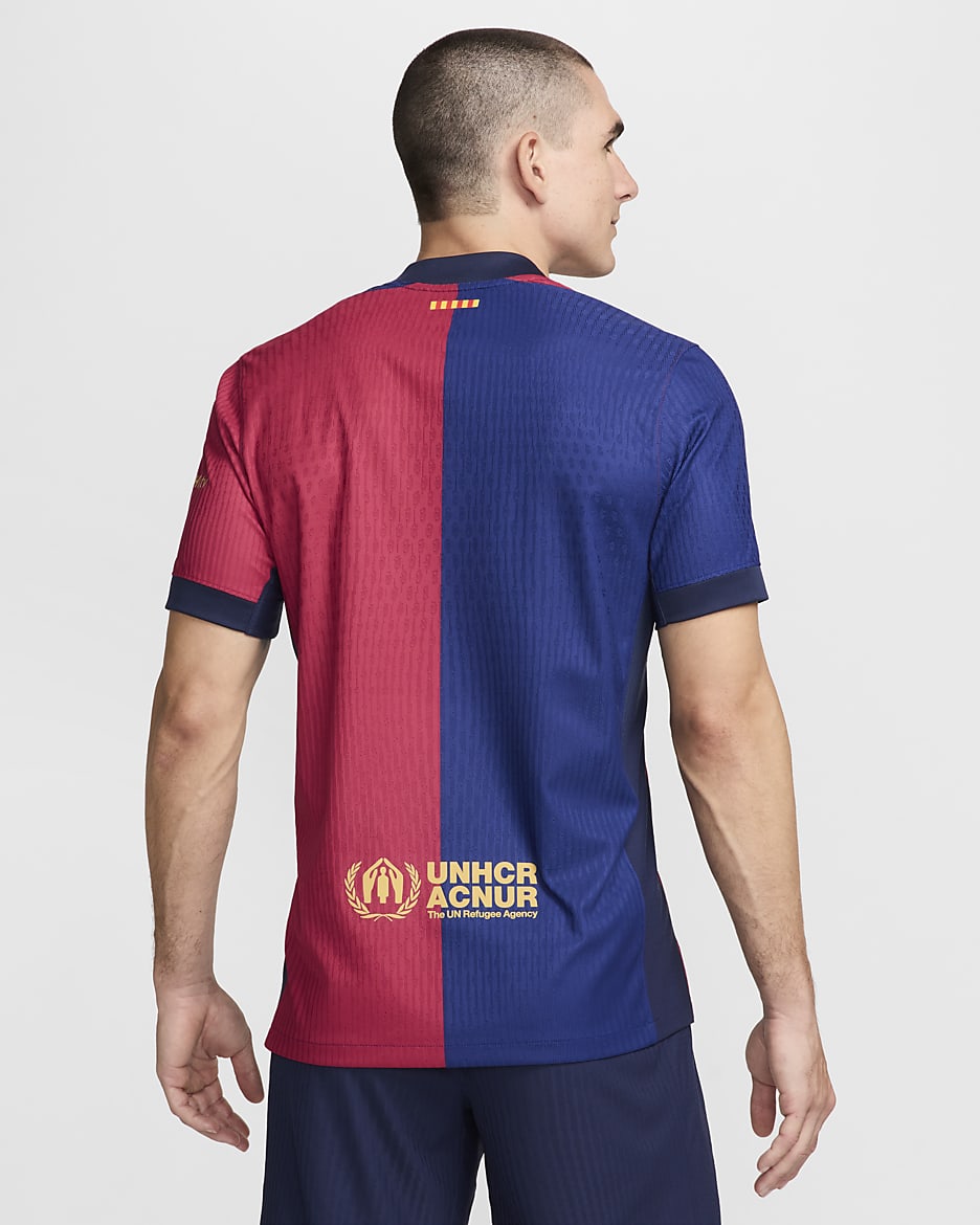 F.C. Barcelona 2024/25 Match Home Men's Nike Dri-FIT ADV Football Authentic Shirt - Deep Royal Blue/Noble Red/Midnight Navy/Club Gold