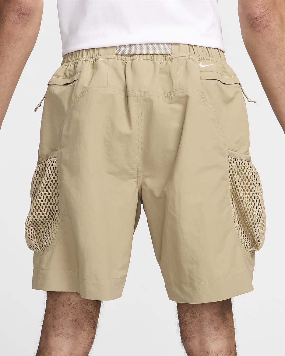 Short cargo Nike ACG « Snowgrass » pour homme - Khaki/Light Iron Ore/Summit White