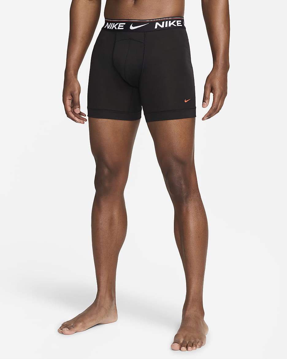 Ropa interior para hombre (paquete de 3) Nike Dri-FIT Ultra Comfort - Negro