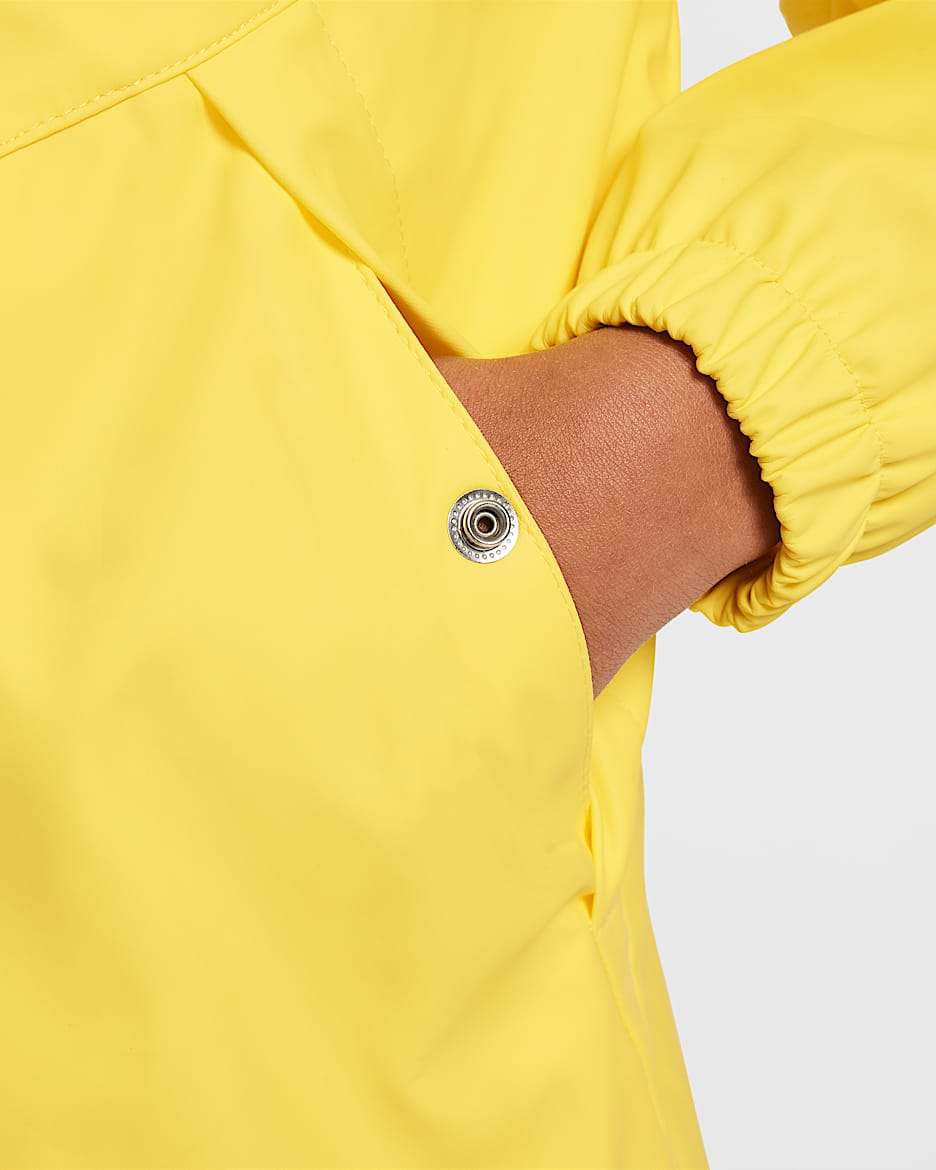 Chamarra impermeable para niños talla pequeña Nike - Amarillo opti