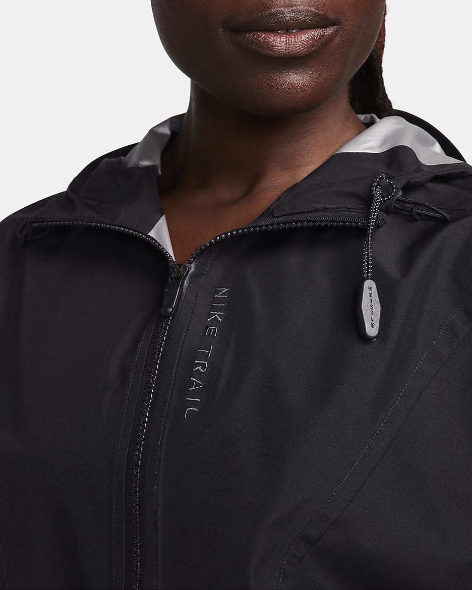 Veste de trail Nike Trail GORE-TEX INFINIUM™ pour femme - Noir/Noir/Dark Smoke Grey