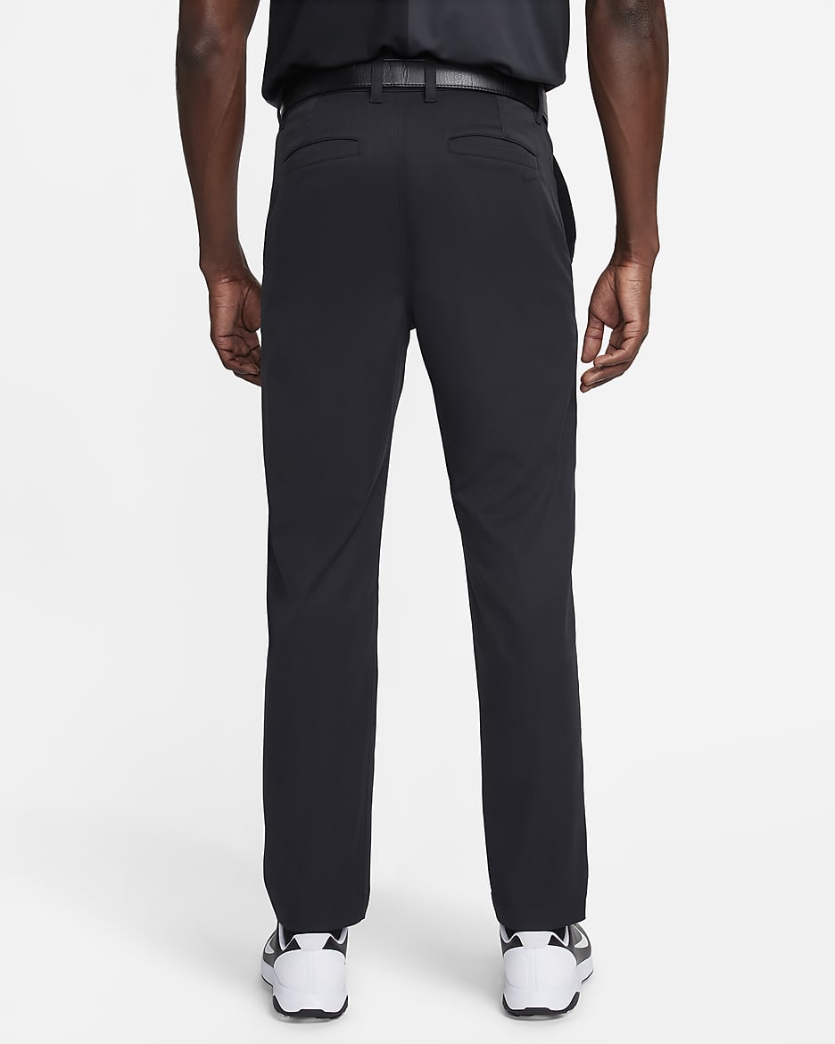 Nike Tour Repel Pantalón chino de golf de ajuste entallado - Hombre - Negro/Negro