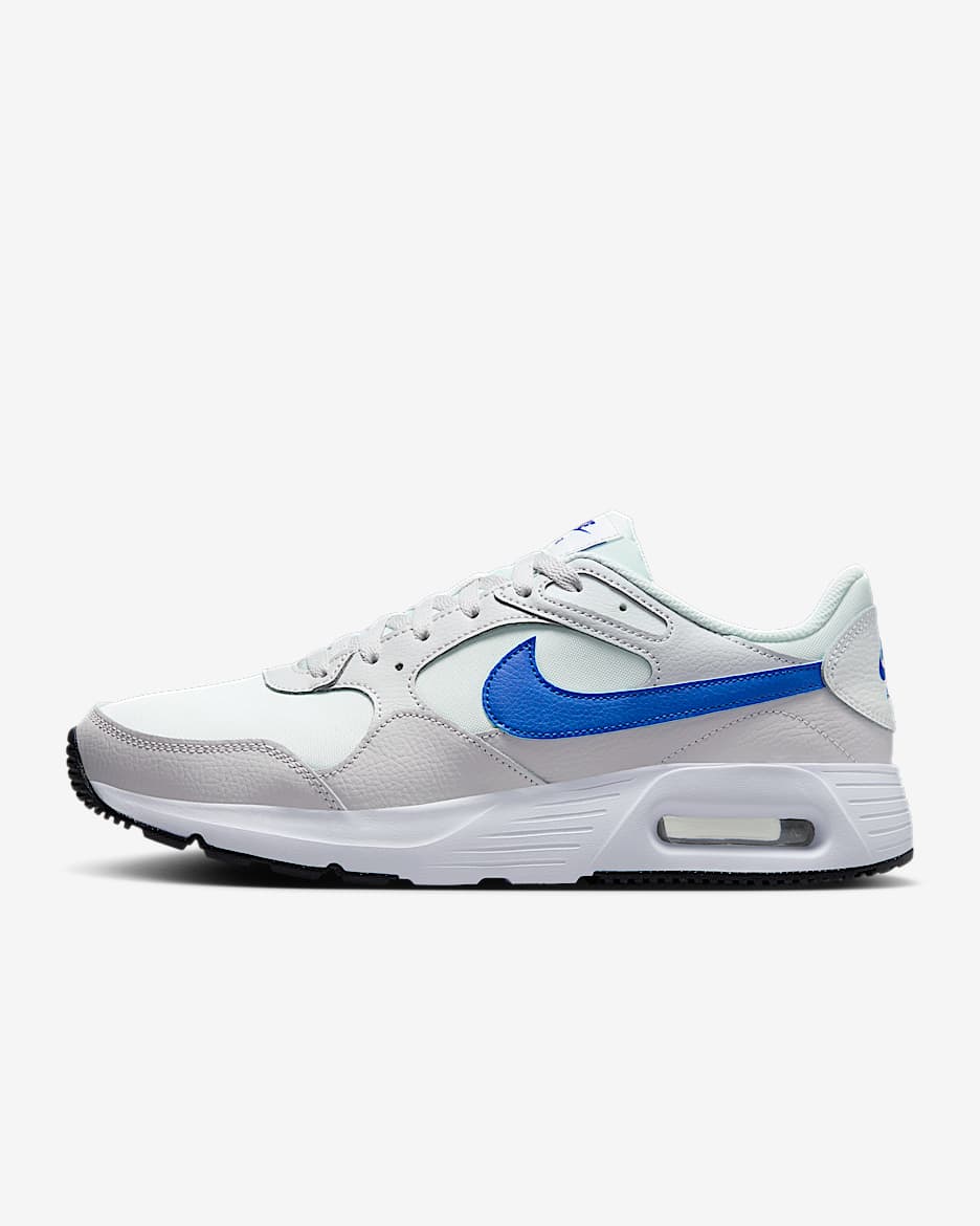 Tenis para hombre Nike Air Max SC - Gris vasto/Blanco cumbre/Gris universitario/Azul carrera