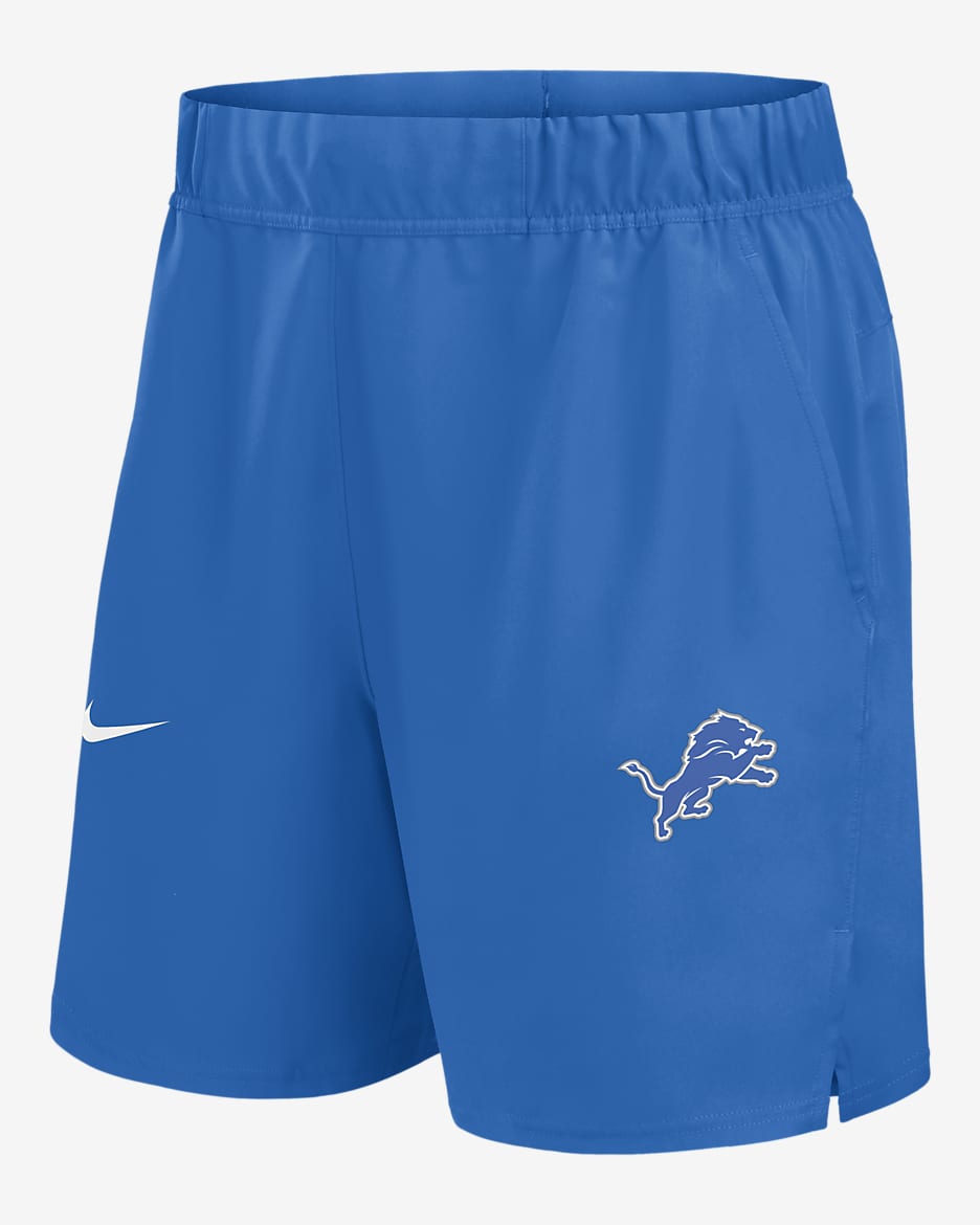 Detroit Lions Blitz Victory Mens Nike Dri-FIT NFL Shorts - Royal