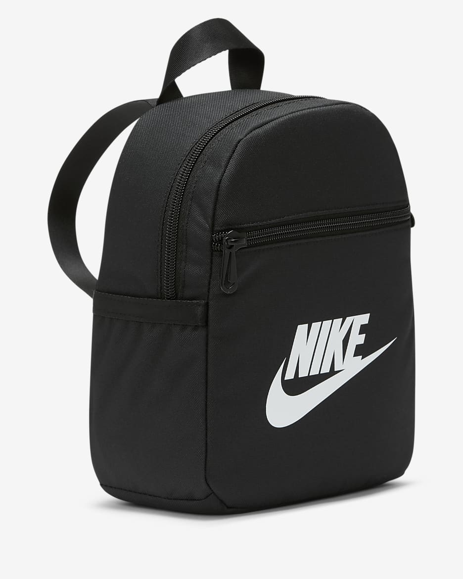 Minimochila para mujer (6 L) Nike Sportswear Futura 365 - Negro/Negro/Blanco