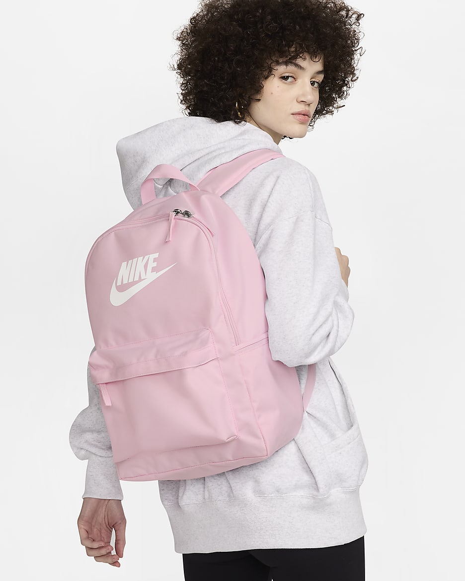 Nike Heritage Backpack (25L) - Pink Foam/Pink Foam/White