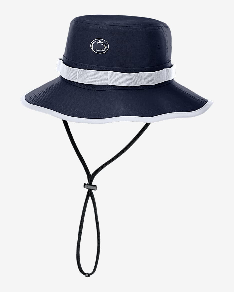 Penn State Sideline Apex Gameday Boonie Men's Nike Dri-FIT College Bucket Hat - Navy