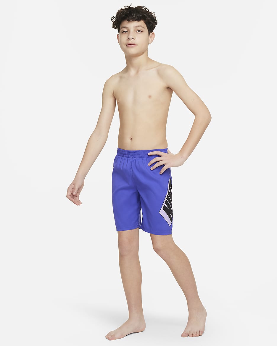 Nike swim shorts boys online