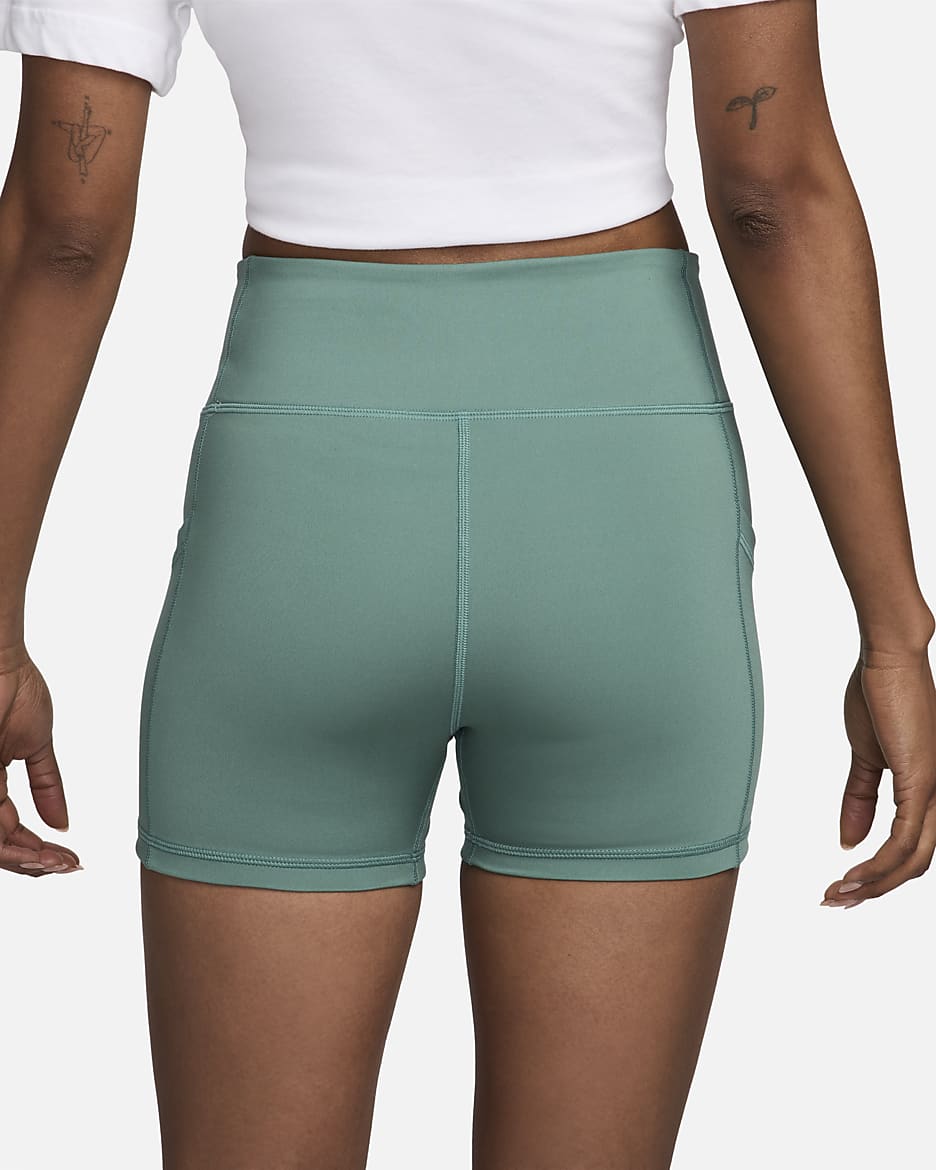 NikeCourt Advantage Dri-FIT-Tennisshorts für Damen - Bicoastal/Weiß