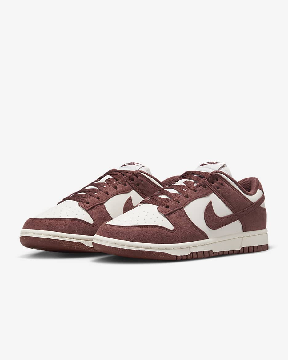 Nike Dunk Low Women's Shoes - Phantom/Sail/White/Red Sepia