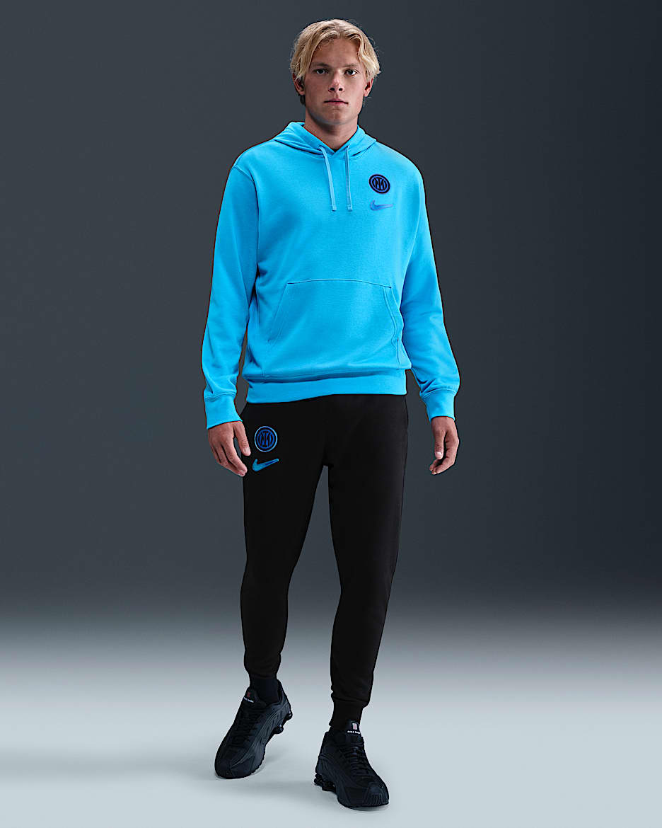 Pantaloni jogger Nike Football Inter Club – Uomo - Nero/Chlorine Blue