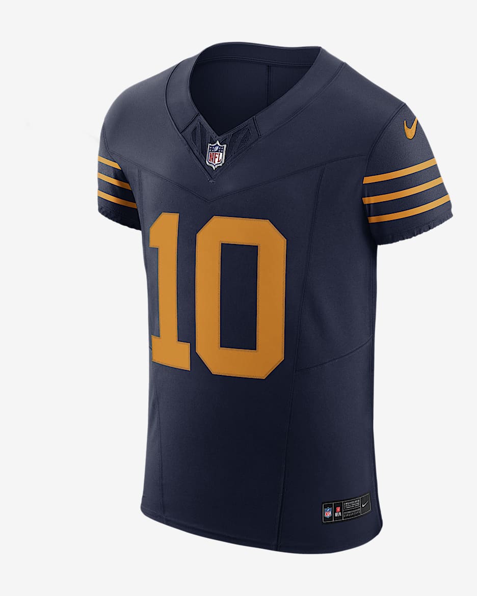 Jordan Love Green Bay Packers Men's Nike Dri-FIT NFL Elite Jersey - Navy