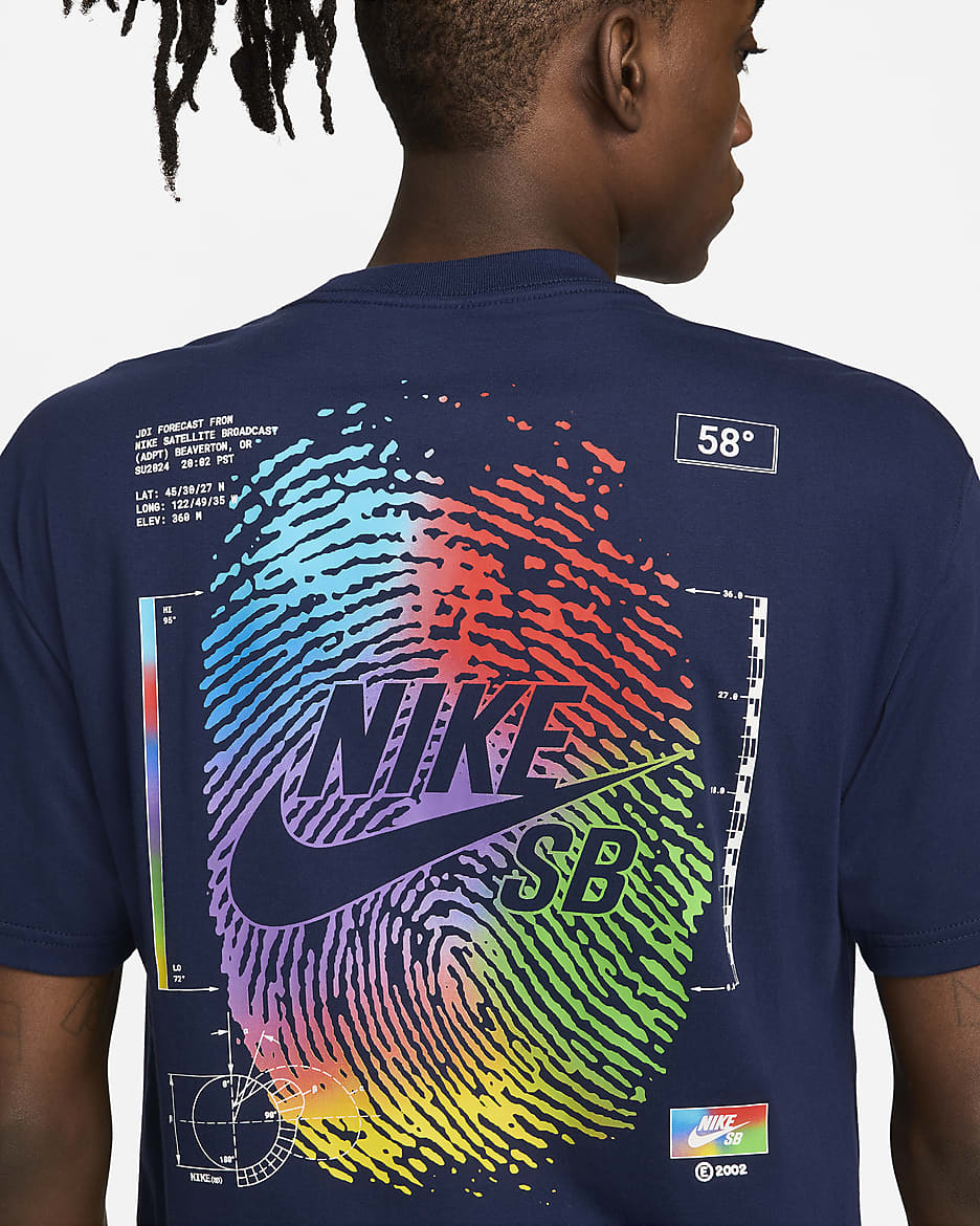 Nike SB Skate T-Shirt - Midnight Navy