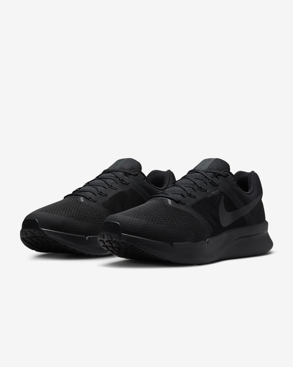 Nike Run Swift 3 Men's Road Running Shoes - Black/Dark Smoke Grey/Black