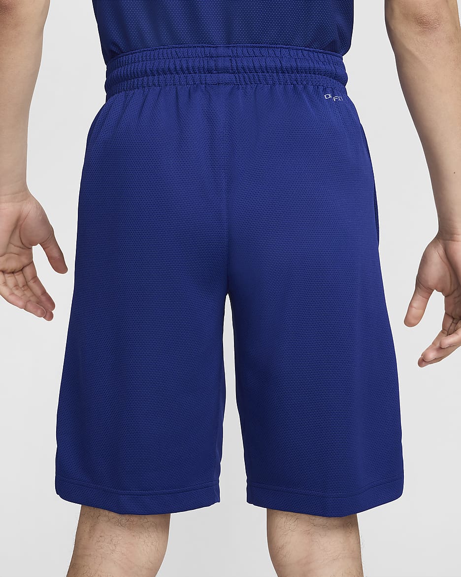 FC Barcelona 2024 Home Nike Dri-FIT Replika-Basketballshorts (Herren) - Deep Royal Blue/Club Gold