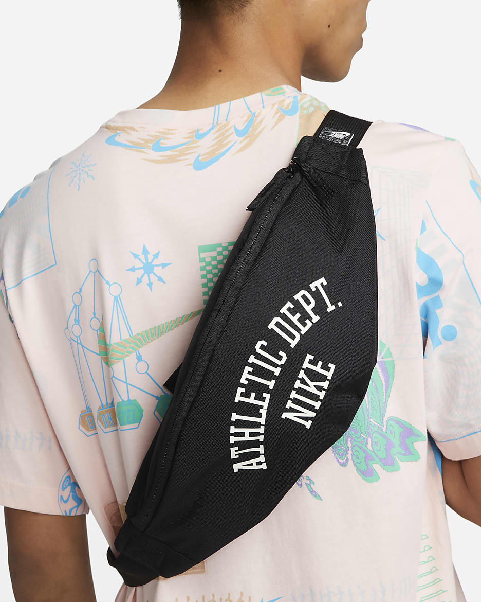 Nike Heritage Hip Pack (3L) - Black/Black/Sail