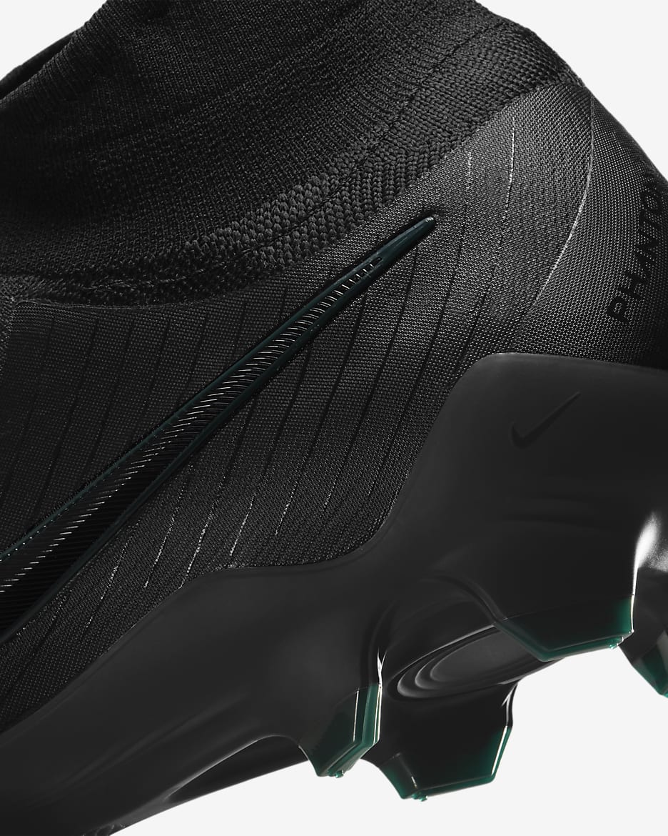 Ποδοσφαιρικά παπούτσια ψηλού προφίλ FG Nike Phantom Luna 2 Pro - Μαύρο/Deep Jungle/Μαύρο